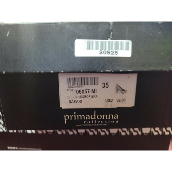PRIMADONNA COLLECTION WOMEN'S EURO 35 BOW ON TOE TAUPE NEW /BOX 06057 - Picture 12 of 12